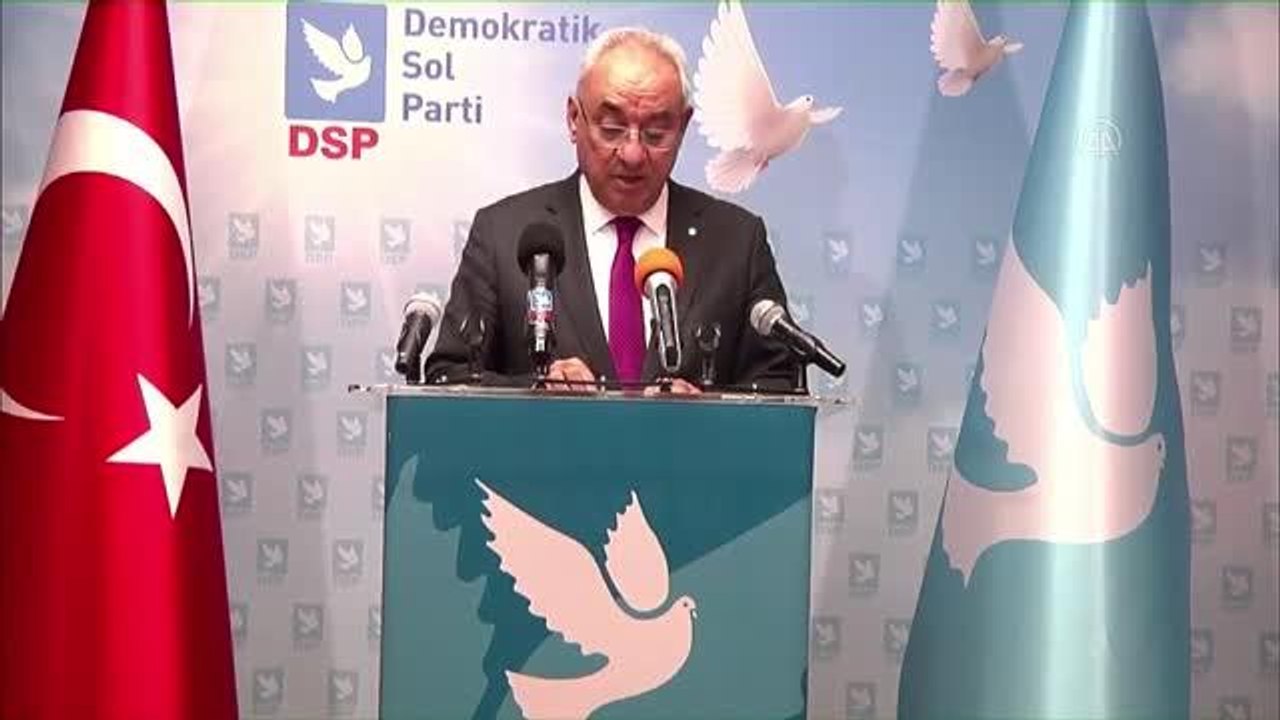 DSP Genel Başkanı Aksakal, gündemi değerlendirdi