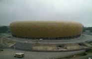 La construction du stade PGE Arena Gdansk résumée en une minute
