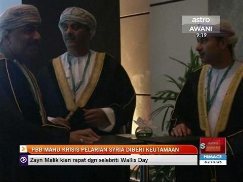 PBB mahu krisis pelarian Syria diberi keutamaan