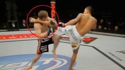 Le head-kick impressionnant de Anthony Pettis met ko Joe Lauzon