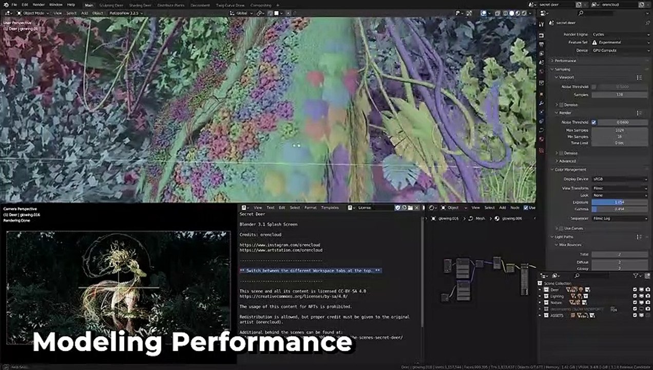 Présentation de  Blender 3.1