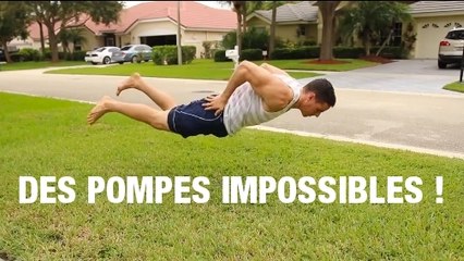 Une technique pour apprendre à réaliser les pompes les plus difficiles du monde