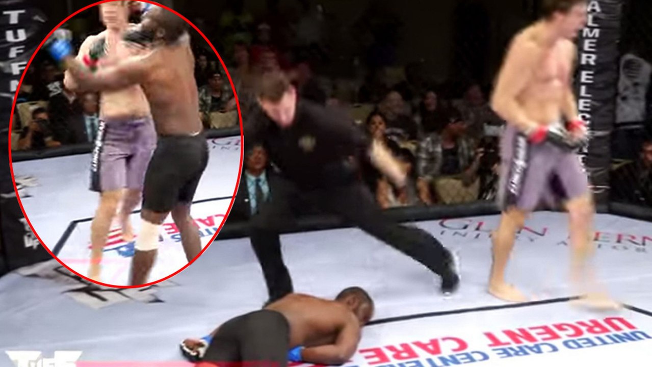 MMA : Un journaliste met son adversaire K.O