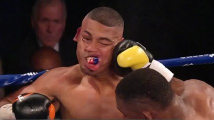 Boxe : Un KO impressionnant filmé en super ralenti