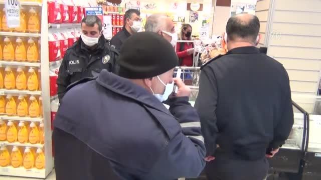 Beypazarı'nda marketlerde fahiş fiyat ve stok denetimi yapıldı