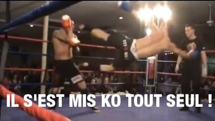 Muay thai : Il s'est mis KO tout seul !