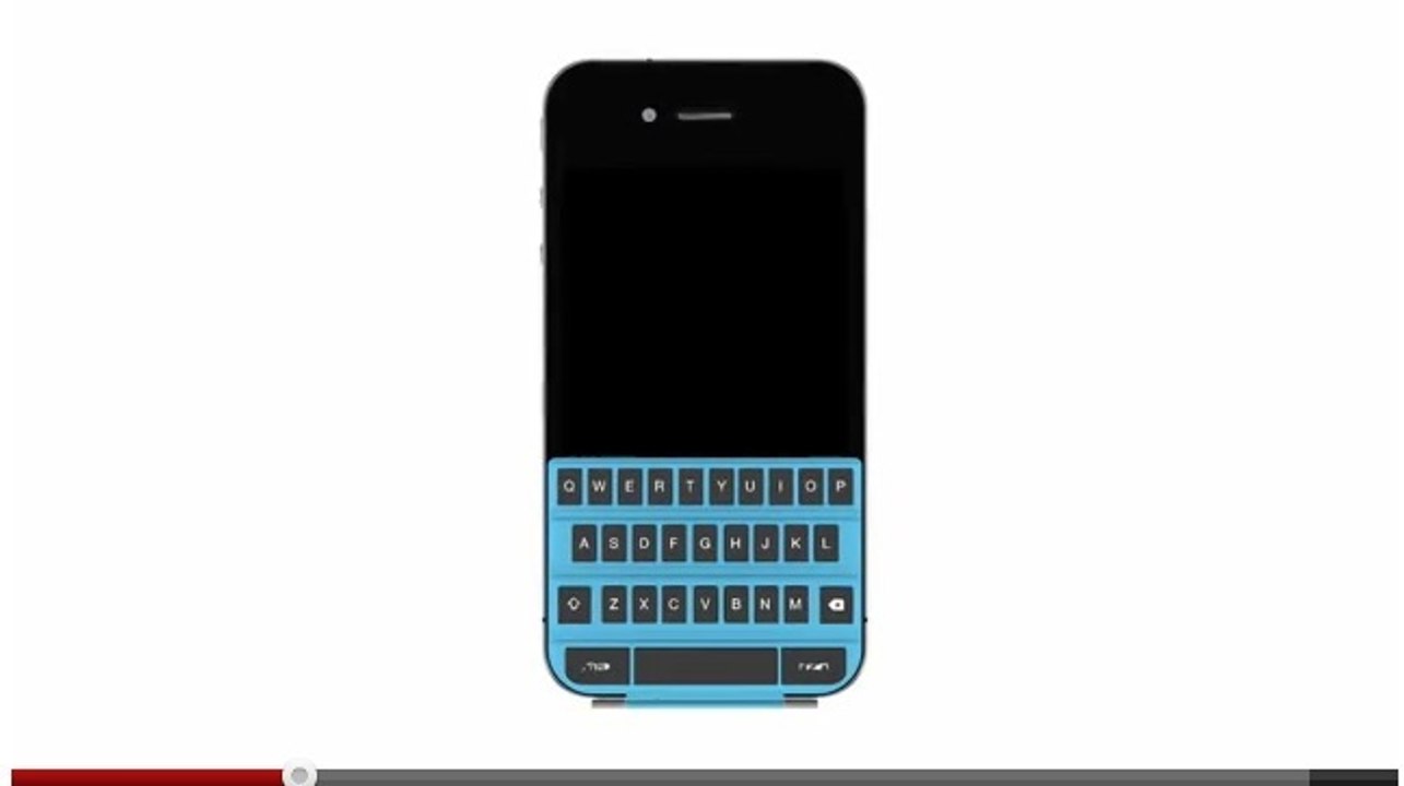 Un clavier révolutionnaire pour l'iPhone