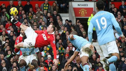Le but en retourné de Wayne Rooney contre Manchester City