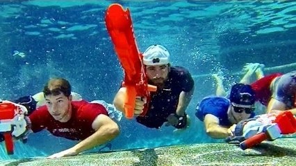 Une bataille de Guns Nerf incroyable