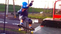 A 5 ans, ce Japonais est déjà un expert du skate-board