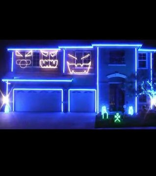 Il décore sa maison au son du groupe LMFAO