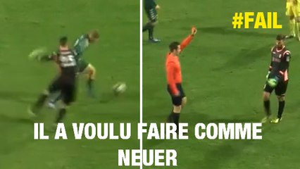 Un gardien slovène se prend pour Manuel Neuer, mais il se plante complètement