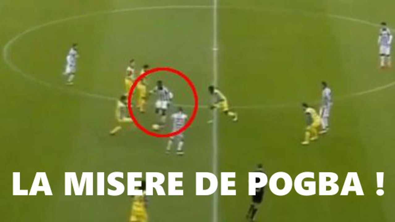 Paul Pogba humilie 4 joueurs du Chievo avec un enchaînement de dribbles fantastique