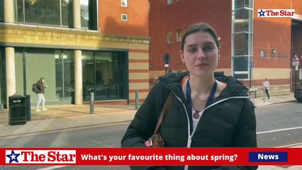 What's your favourite thing about spring?