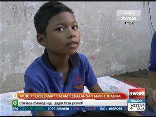 Murid terselamat dalam kemalangan masih trauma