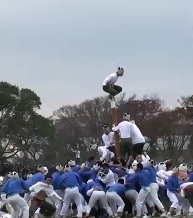 Découvrez le Botaoshi, le sport japonais complètement dingue !