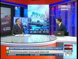 Bajet 2016 mampu rangsang pertumbuhan ekonomi domestik