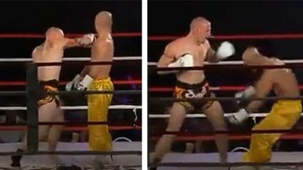 Yi Long n'aurait pas dû laisser son adversaire le frapper : Un ko impressionnant