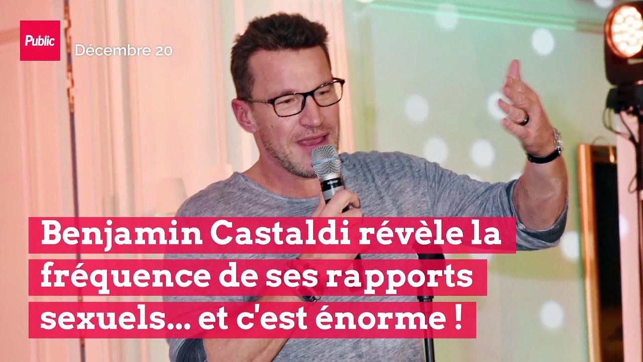 Benjamin Castaldi révèle la fréquence de ses rapports sexuels... et c'est énorme !