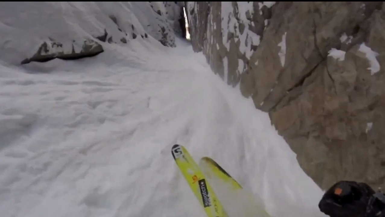 Ski : Cody Townsend s'engouffre dans un trou de souris lors d'une session freeride