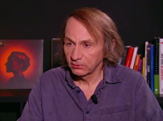Michel Houellebecq larmes Grand Journal