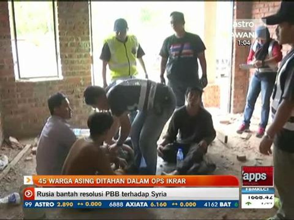 45 warga asing ditahan dalam Ops Ikrar