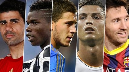 Top 5 des joueurs les plus chers du monde