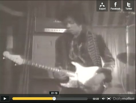 Jimi Hendrix à l'honneur !