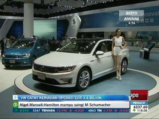 Volkswagen catat kerugian operasi EUR 3.4 bilion