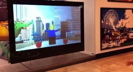 Découvrez la vitrine interactive de Lego en vidéo