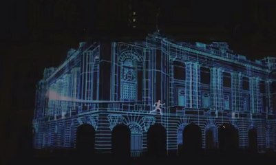 Un mapping 3D Peugeot Motion and Emotion Show éblouissant !