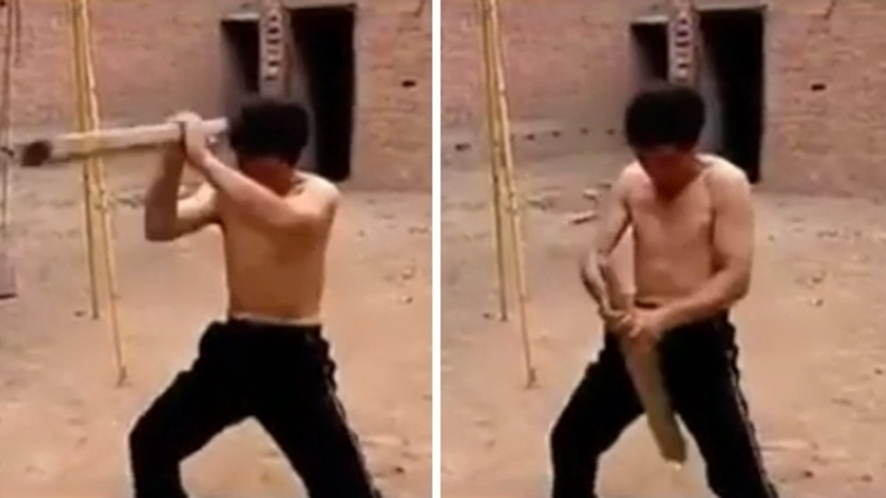 Ces spécialistes de Kung Fu ont une technique très particulière pour bloquer les coups