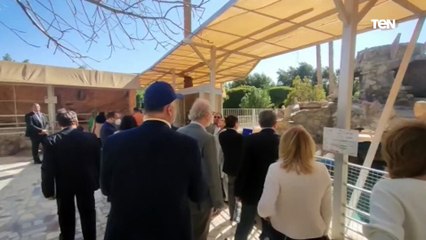 ١٥ سفيرا لأمريكا اللاتينية يزورون متحف الأحياء المائية بالغردقة