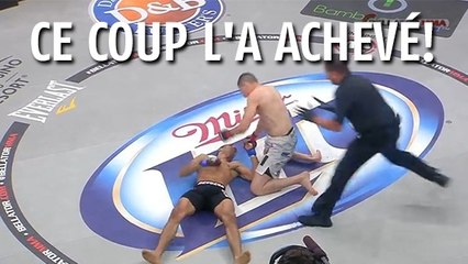 MMA : Un énorme KO suivi de coups ultra-violents au sol