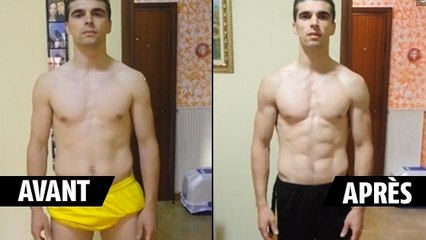 Freeletics : Après 15 semaines d'entrainement, cet athlète italien voit son corps métamorphosé !
