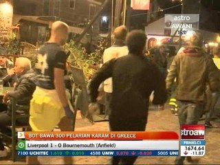 Bot bawa 300 pelarian karam di Greece