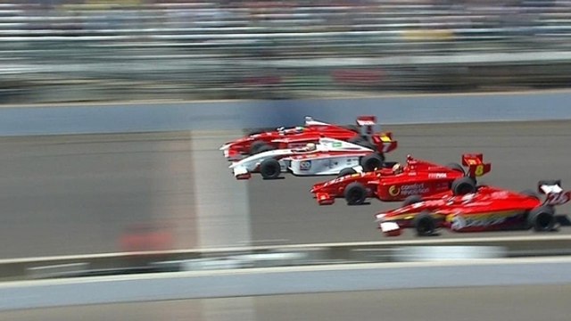 Un finish hallucinant lors d'une course de monoplaces