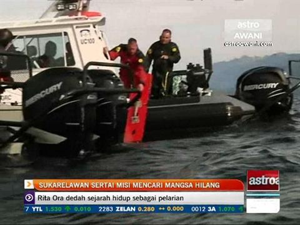 Sukarelawan sertai misi mencari mangsa hilang