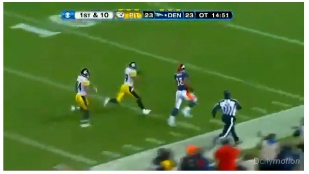 Foot US: Un touchdown qui fait chauffer Twitter