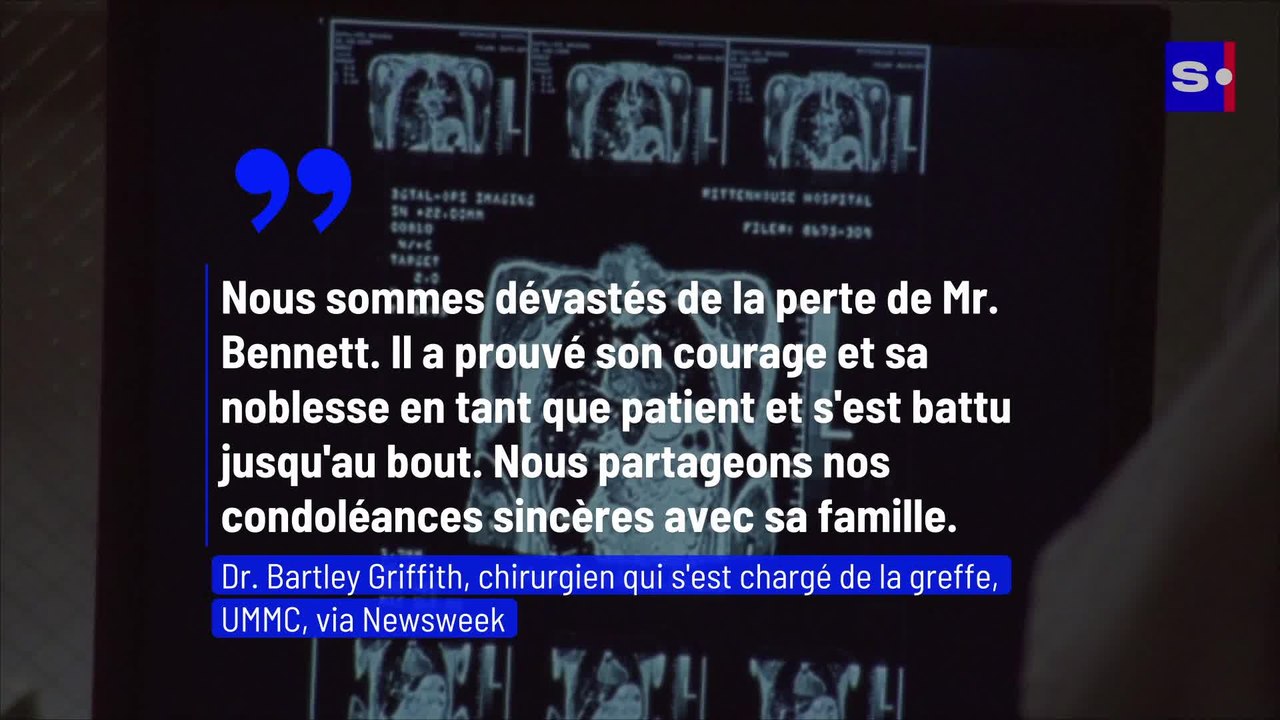 L'homme qui a reçu la première transplantation de cœur de cochon est décédé