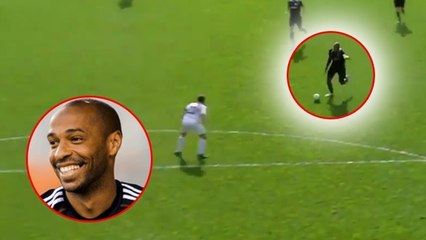 Le geste de folie de Thierry Henry