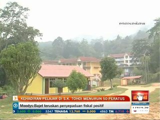Kehadiran pelajar di S.K Tohoi menurun 50 peratus