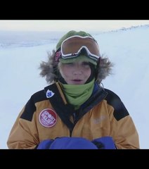 Grande-Bretagne : une présentatrice télé traverse le Pôle Sud à vélo