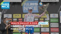 #ParisNice2022 - Étape 5 / Stage 5 - E.Leclerc Polka Dot Jersey Minute / Minute Maillot à Pois