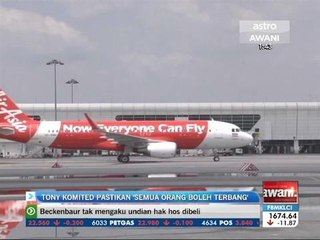 Tony Fernandes komited pastikan 'semua orang boleh terbang'