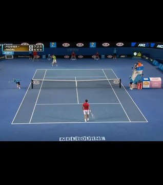 Open d'Australie: le geste improbable d'un ramasseur de balles