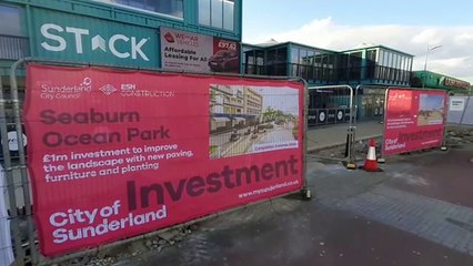 Landscaping at Ocean Park, Seaburn