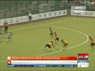 Skuad Projek 2016 jalani latihan ringan