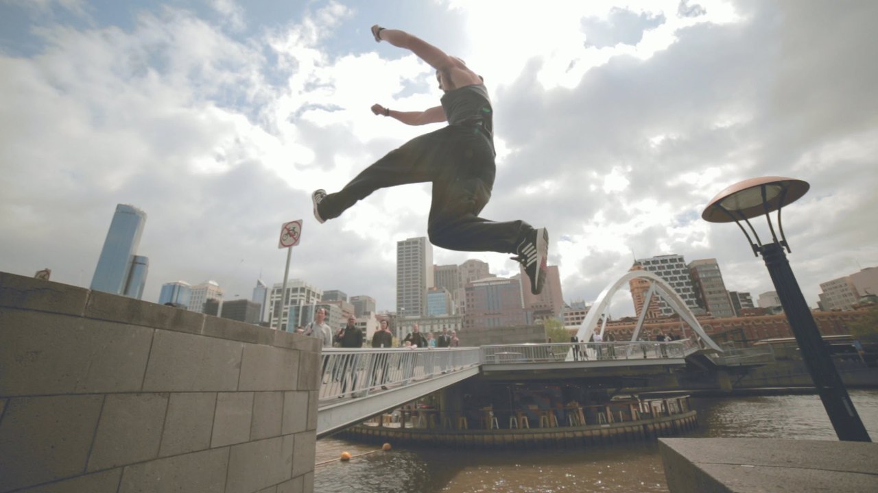 Une session incroyable de parkour