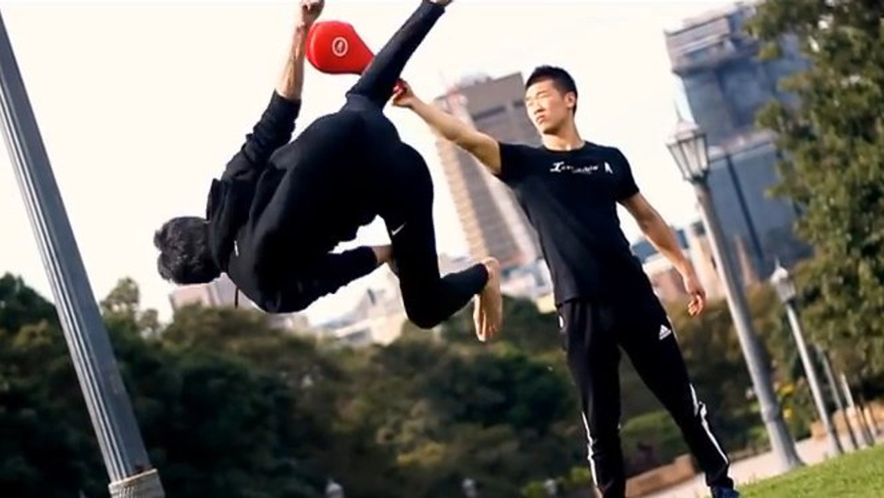 Des coups de pied d'arts martiaux vraiment impressionnants